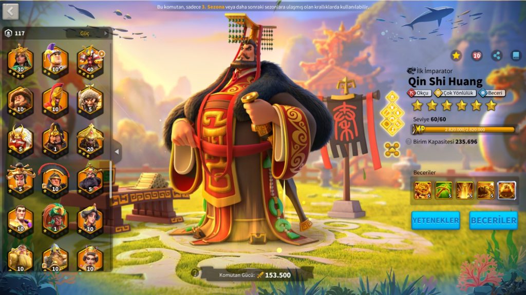 🦂 VIP18 – 6B KP – Full Kritik Okçu Set | Rally / Garnizon