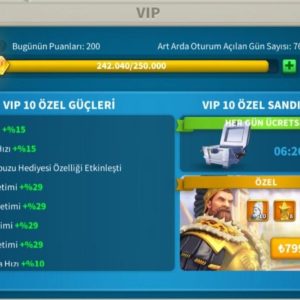 VİP11 HİÇ GÖÇ YAPMAMIŞ 76 GÜNLÜK HAZIRLIK SEZONU HESABI ! 197 ADET EVRENSEL KAFA !