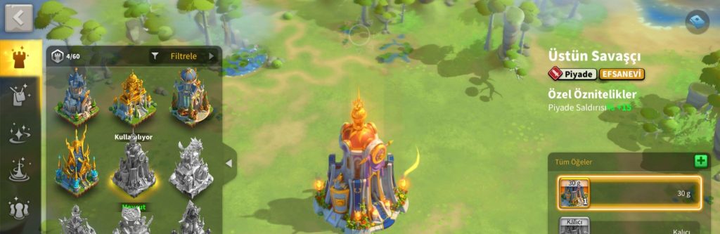 VİP 17 / ÇİFT ZENİTH TEMALI 4B KP Lİ TR KRALLIGINDA