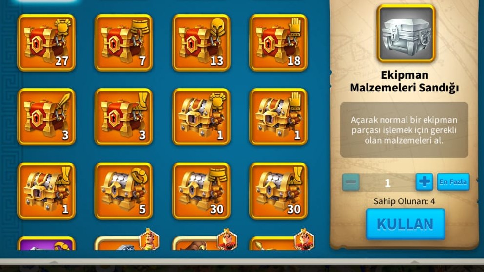 8 FARM HESABI +1 MAİN HESAP VİP 17 3B KPLİ KELEPİR HESAP…!