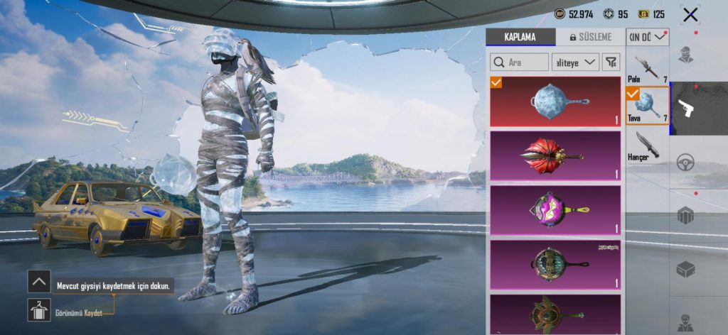 SATILIK PUBG HESABI SİTEDEKİ EN DOLUSU