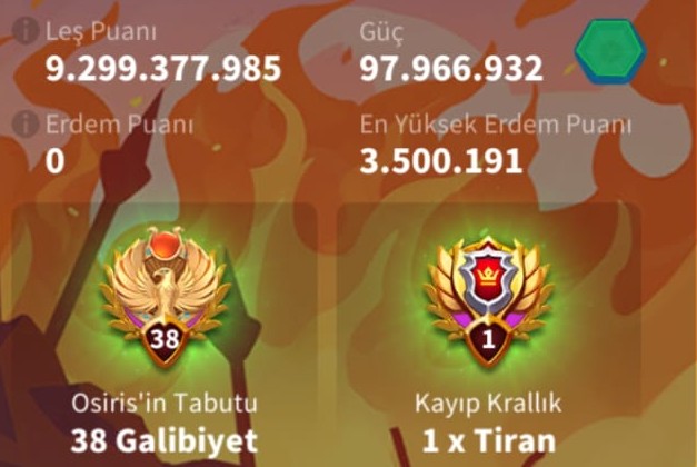 🔥 ÇİFT GÖÇ EDEBİLEN EKSİKSİZ SVIP HESAP! 🔥
