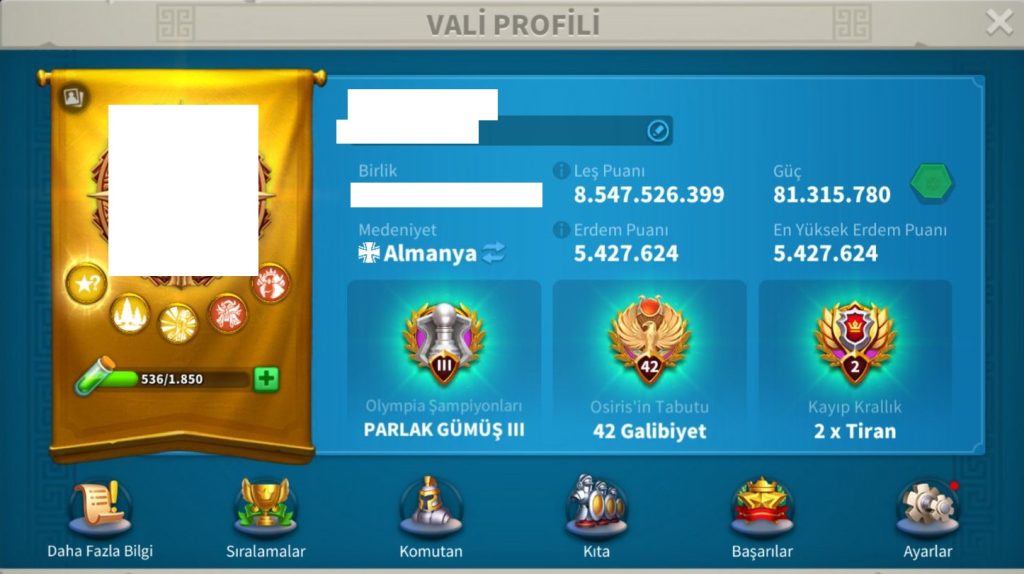 VİP17 TATİL BİLETİ HAZIR 5 KITA AÇIK ALAN + SÜVARİ  RALYY/GARNİZON HESABI !  36B RSS VERİLCEK ! ÇANTADA 18B MEVCUT ! 550 GÜN HIZ ! 37/14 KRİTİK ! OKÇU HESAPLARLA TAKAS OLUR ! 8B KP !