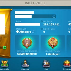 VİP15 // KELEPİR FİYATA 4 MAX KOMUTANLI KELEPİR T5 HESAP !