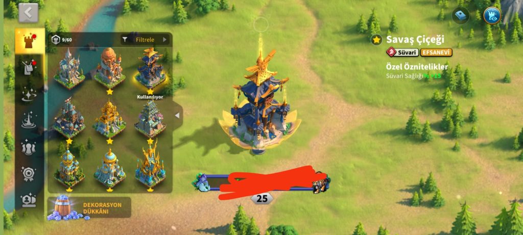 VİP19 HAZIR GÖÇ EDEBİLİR // 6 KITA FULL SET LEGANDARY EKİPMAN ! 52/32 BOLL KRITIKLI ! +8 ÖZEL YAZITLI ! 40B RSS + 1357 GÜN HIZLANDIRMALI ! 22B KP ! RALLY GARNİZON + ALAN HESABI ! SAVAŞ MAKİNASI !!!