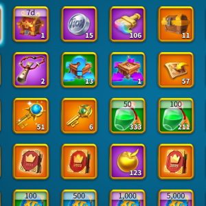 6 KITA SARI SET DOLU SVİP ! 52 EKİPMAN-29 KRİTİK/24 MİLYAR KİLL POİNTS!