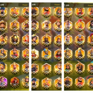 🔥 SVIP STATÜSÜNDE, 63 EKİPMAN-23 KRİTİKLİ KAÇMAZ HESAP ! 14B KİLL/+11 TEMA  🔥