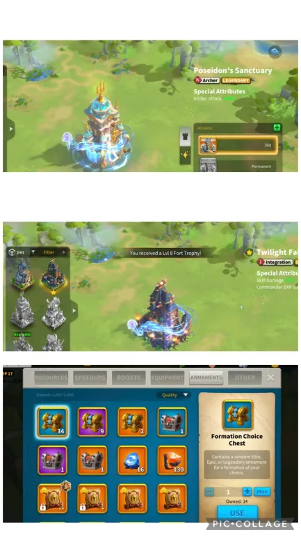 🔥HAZIR GÖÇ  VIP 17 SEVİYESİNDE, 37 EKİPMANLI VE 2800 GÜN HIZLANDIRMALI GELİŞİM HESABI! 🔥