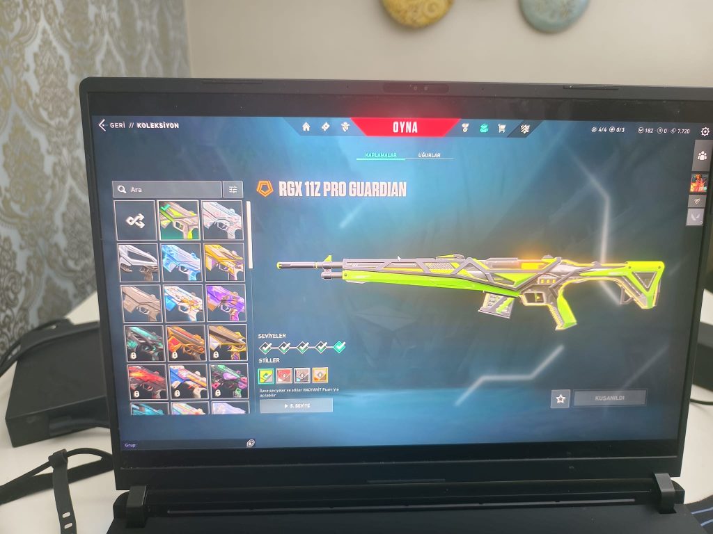 ZENGİN SKİNLİ VALORANT HESABI | ONI, ION, SPECTRUM, VCT BIÇAK | 10+ KNIFE