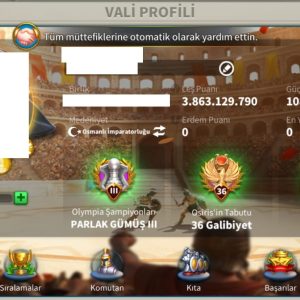 VİP17 HAZIR GÖÇ EDEBİLİR 5 KITA FULL SET LEGANDARY EKİPMAN ! 39/17 KRİTİK ! 30B RSS ! 1728 GÜN HIZLANDIRMALI VE ZENITH TEMALI MUHTESEM HUWAI BAĞLANTILI HESAP !