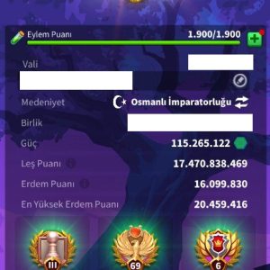 6 KITA FULL SET LEGANDARY FULL DKP EKİPMANLı SVİP HESAP !  // 49/27 KRİTİK ! 658 EVRENSEL KAFA ! 35B RSS ! 3484 GÜN REKOR HIZLANDIRMALI ! 17B KP CANAVARI SVİP HESAP !!!! ZENİTH TEMALI !!