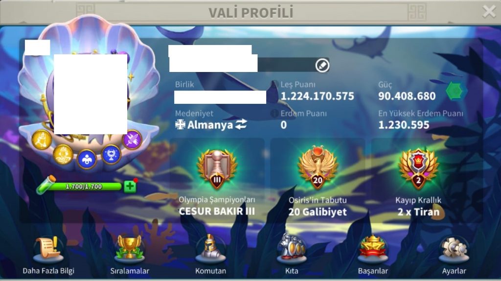 KELEPİR FİYATA HAZIR GÖÇ EDEBİLİR VİP15 HESAP ! BU FIRSATI KAÇIRMA !!! 6B RSS ! 530 + EVRENSEL KAFA ! VİP DESTEK MEVCUTTUR !