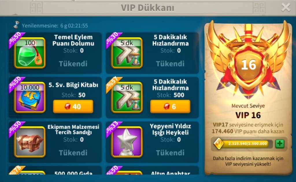VİP16 TATİL BİLETİ HAZIR FULL META PRİME HESAP ! VİP17’YE SADECE SON 170K ! +5 KITA AÇIK ALAN //