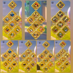 🔥7 KITA FULL SARI SET KRAL SVİP İLANDA ! , 64 EKİPMAN-45 KRİTİK 25B KİLL İLE DEVASA HESAP! 🔥