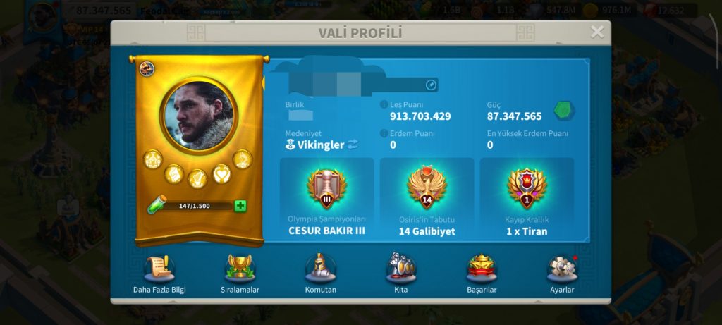 VİP14 T5 KELEPİR PİYADE HESAP !