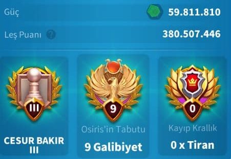 VİP16 // SEZON2 HAZIR GÖÇ EDEBİLİR CROSS YAPMAMIŞ TAZE KAN 4 KOMUTANLI // T5 HESAP ! +722 ADET EVRENSEL KAFA ! VİP17 YE ÇOK YAKIN ! VİP DESTEK AKTİF ! PARA YATIRILMIŞ HESAP !