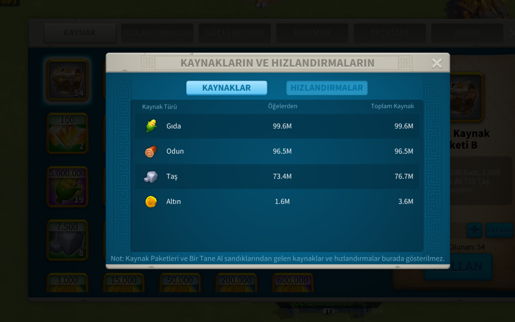 3′ LÜ CH25 ALTI FARM HESABI !  2 Sİ HAZIR GÖÇ BİRİNDE PAS YOK !