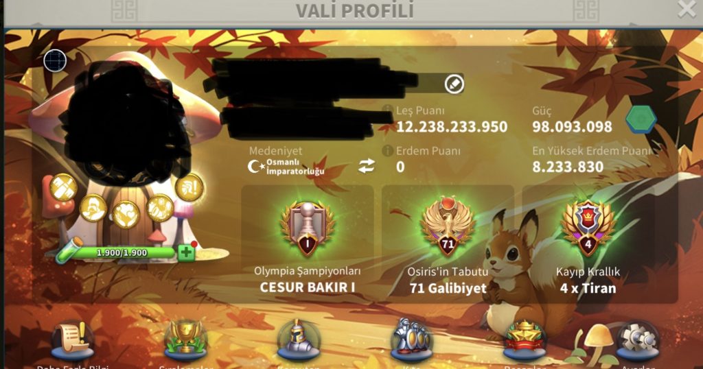VİP19 6 KITA FULL SET  Full V set piyade Rally Grnz Hesap ! 25B RSS + 775 GÜN HIZLANDIRMA !