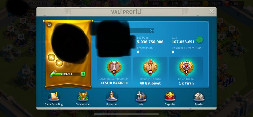 🔥 VIP17 | Efsanevi Kırağı Kalesi Temalı | 20BRSS ! 1000 GÜN HIZLANDIRMALI PRİME HESAP !