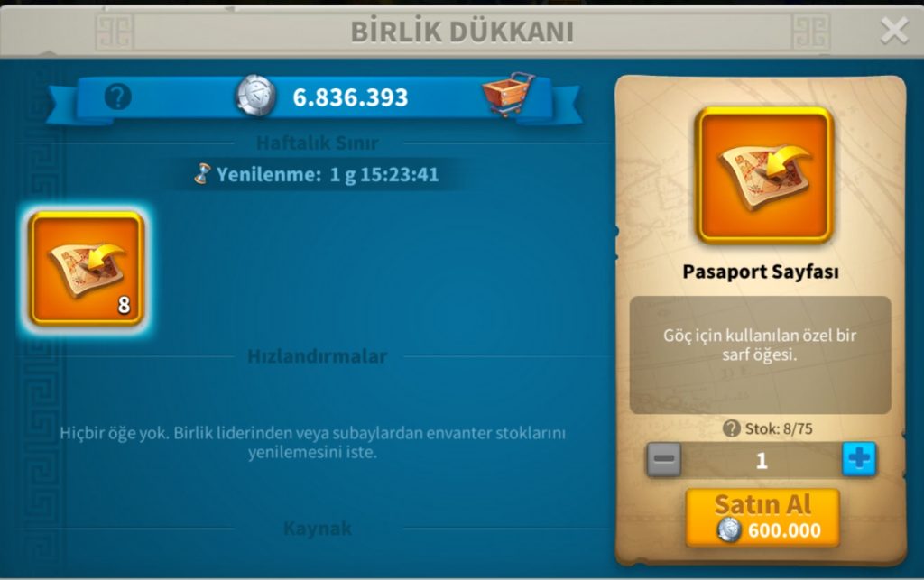 VİP17 HAZIR GÖÇ EDEBİLİR 4 KITA FULL SET LEGANDARY HESAP ! 10b RSS’ Lİ ! RALY VE GARNİZON BİR ARADA ! ÇOKTAN SEÇMELİ ŞAHANE HESAP !