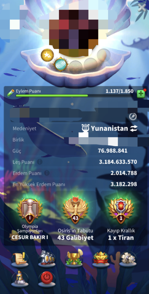 VİP17 HAZIR GÖÇ EDEBİLİR 5 KITA AÇIK ALAN 4 KITA FULL SET ! 18B RSS ++ 1183 GÜN HIZ ++ 796 GÜN EĞİTİM // META PRİME HESAP !