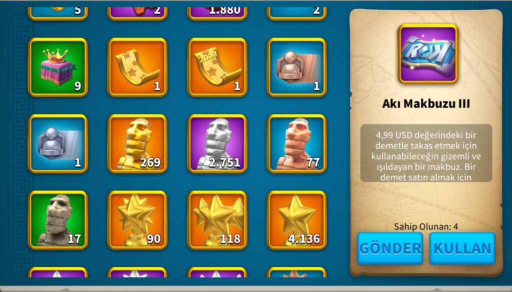 VİP18 5+1 KITA FULL//FULL SET ! PRİME RALY-GARNİZON HESAP ! 48/21 KRİTİK ! 15B RSS – 1180 GÜN HIZLANDIRMA !