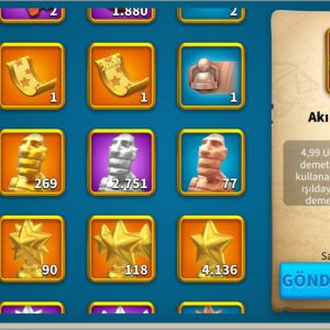 VİP18 5+1 KITA FULL//FULL SET ! PRİME RALY-GARNİZON HESAP ! 48/21 KRİTİK ! 15B RSS – 1180 GÜN HIZLANDIRMA !