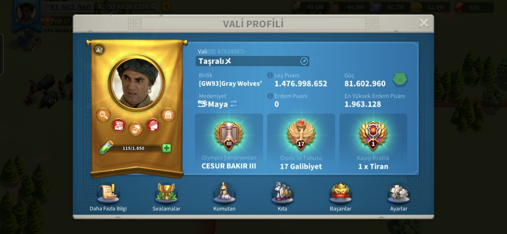 VİP17 5 KITA AÇIK ALAN HESABI ! KELEPİR FİYATA SİZLERLE !
