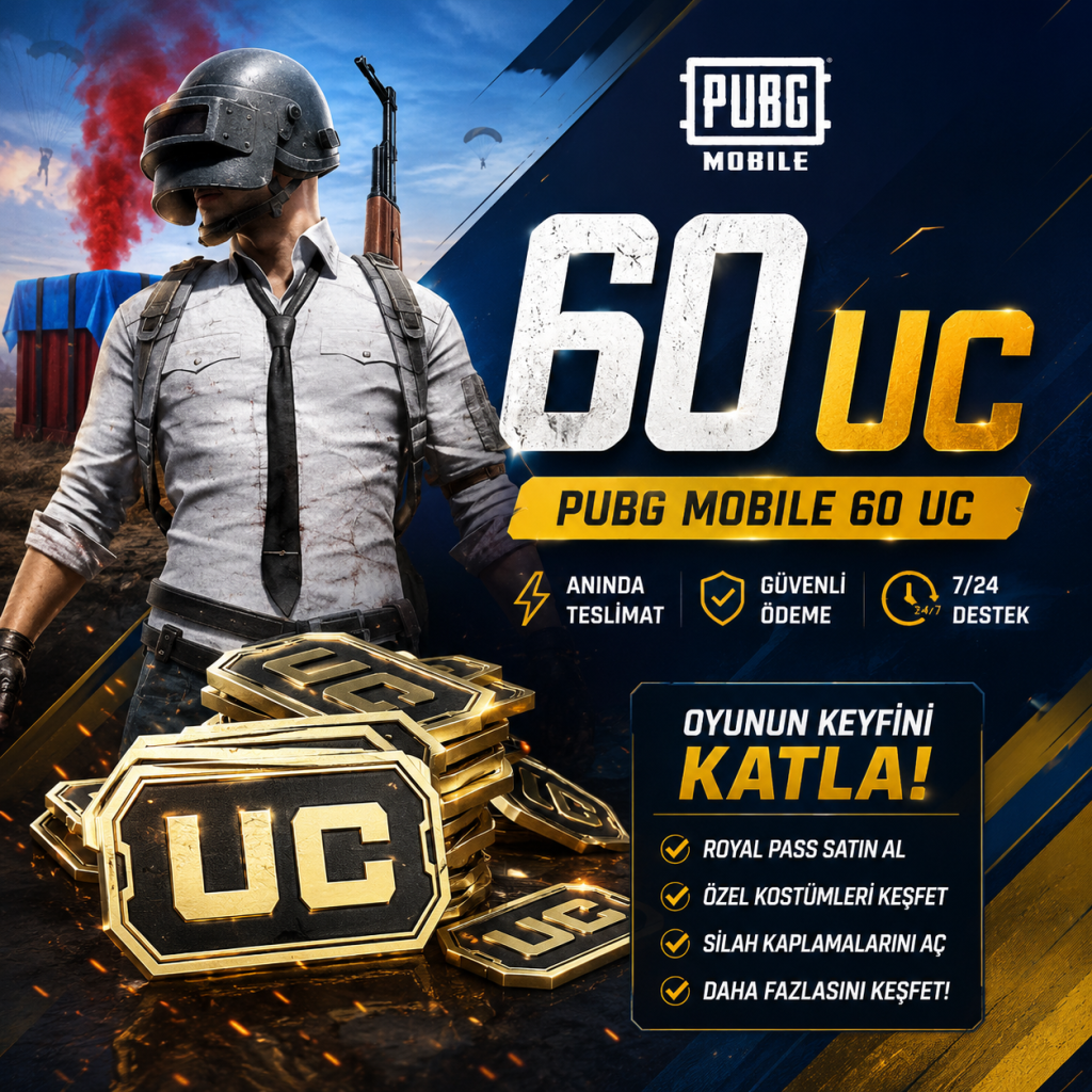 PUBG Mobile 60 UC