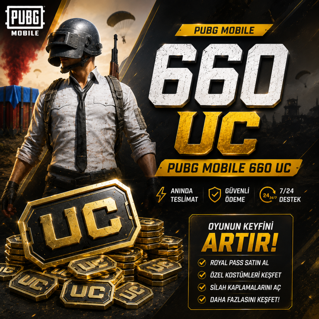 PUBG Mobile 660 UC