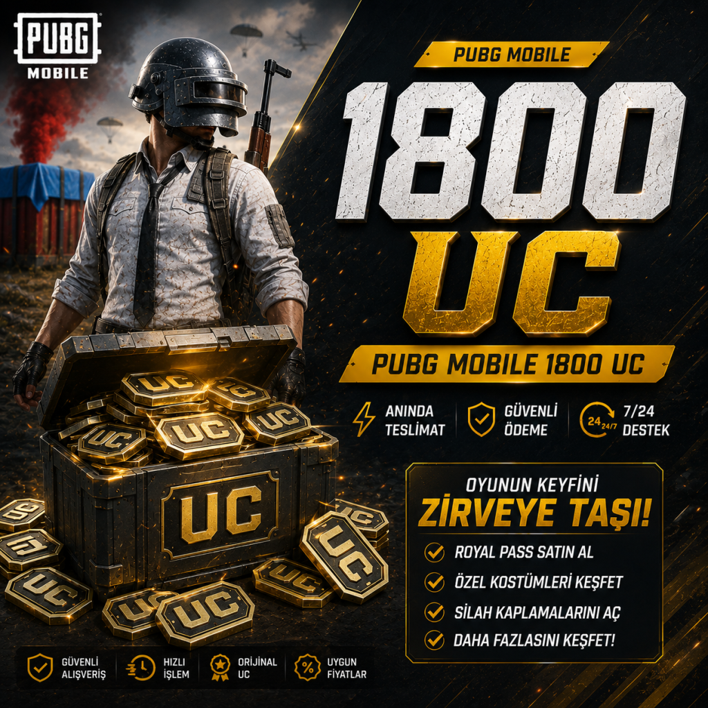 PUBG Mobile 1800 UC