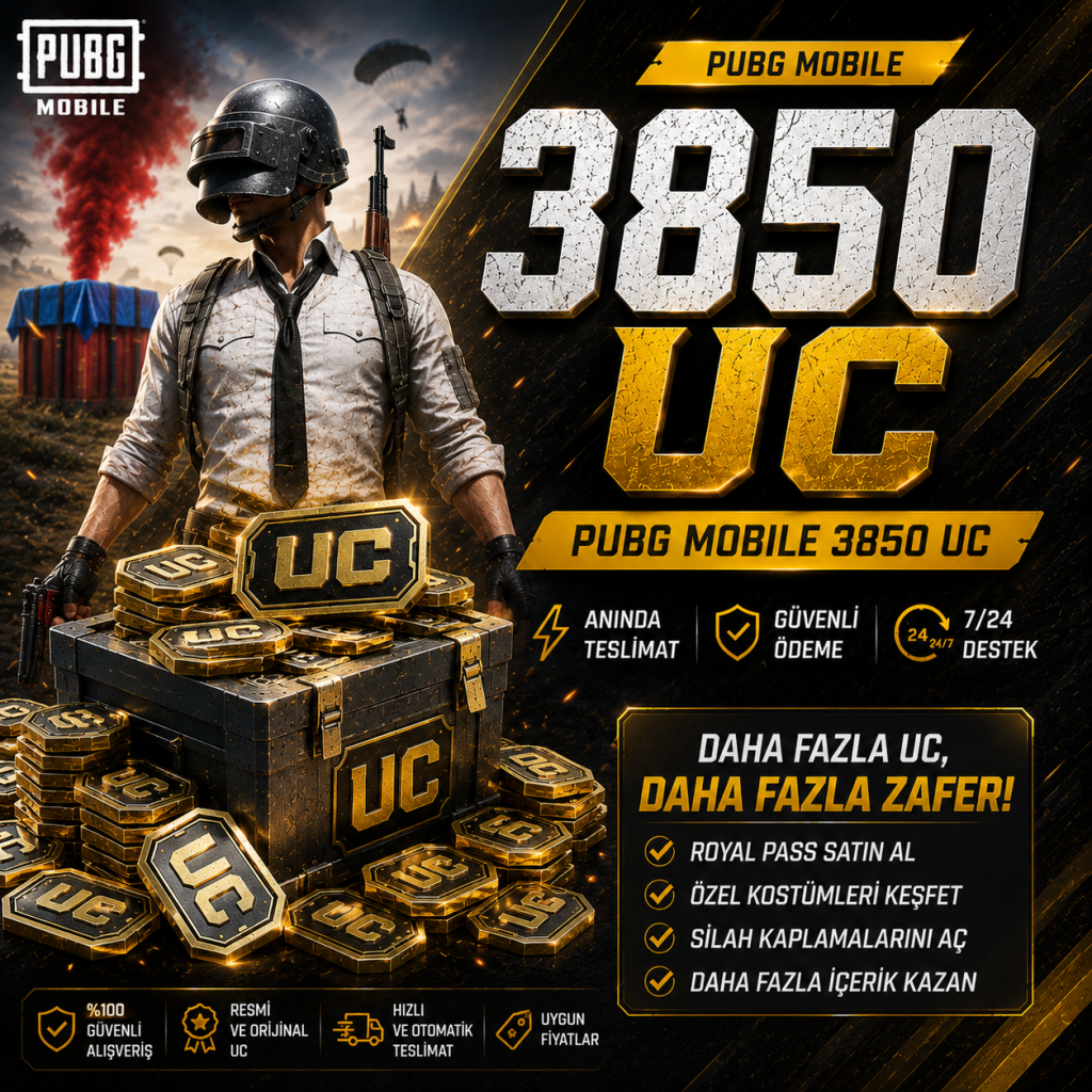 PUBG Mobile 3850 UC