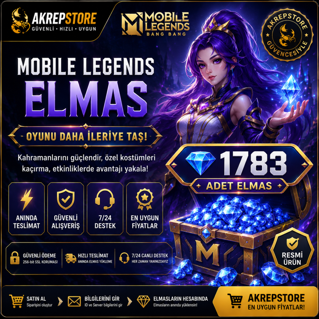 Mobile Legends 1783 Elmas
