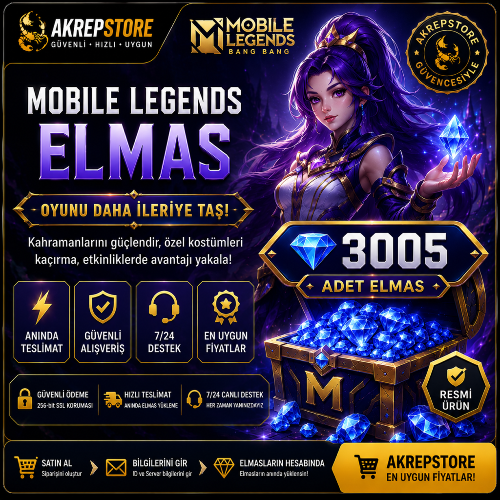 Mobile Legends 3005 Elmas