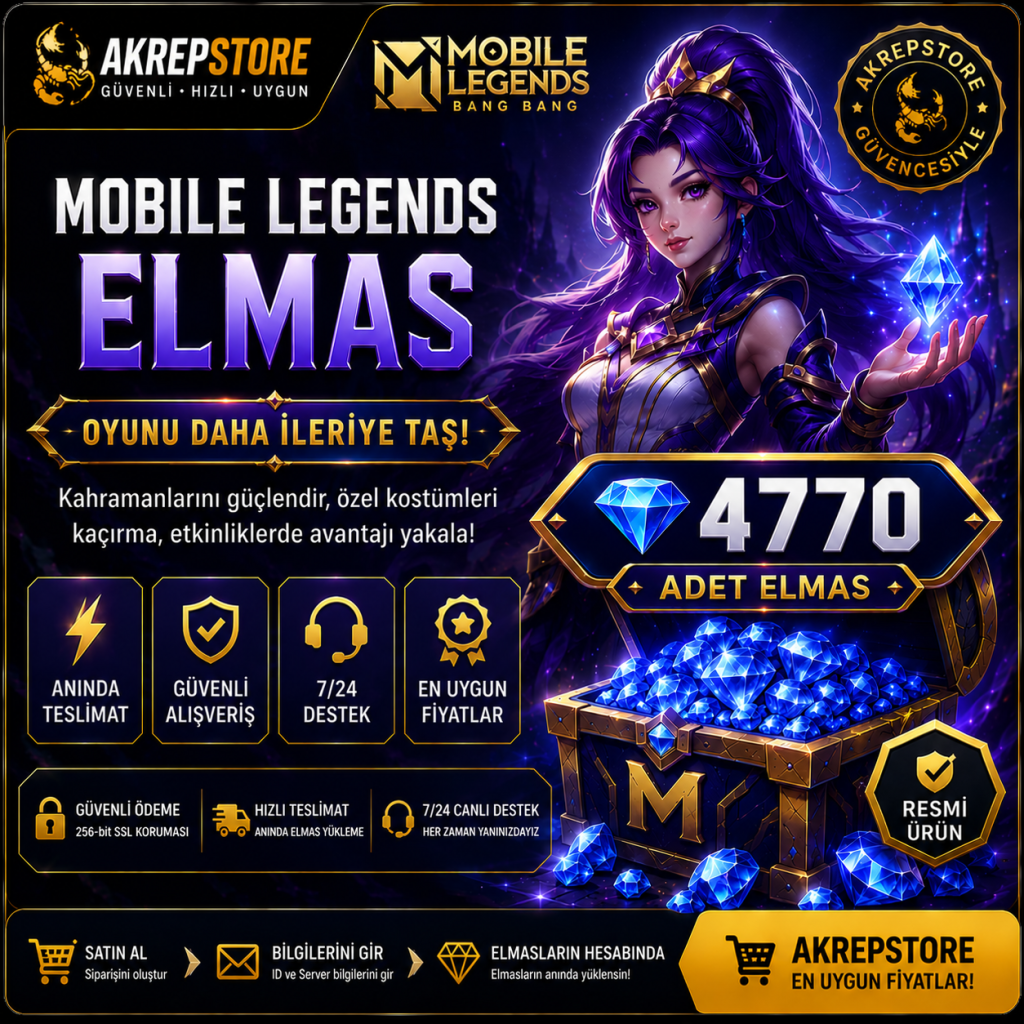 Mobile Legends 4770 Elmas