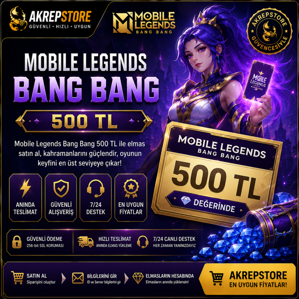 Mobile Legends Bang Bang 500 TL