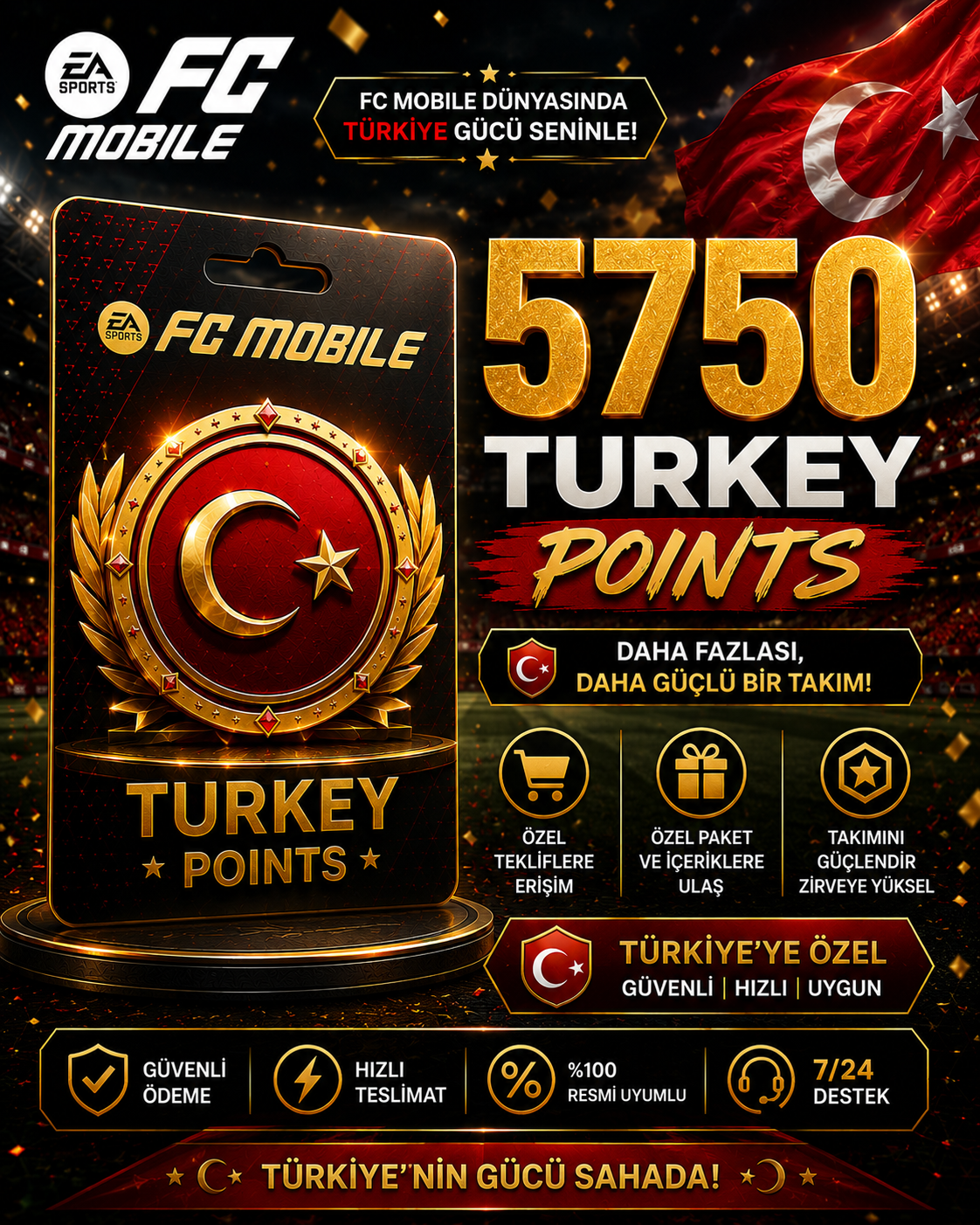 FC Mobile Turkey Points 5750