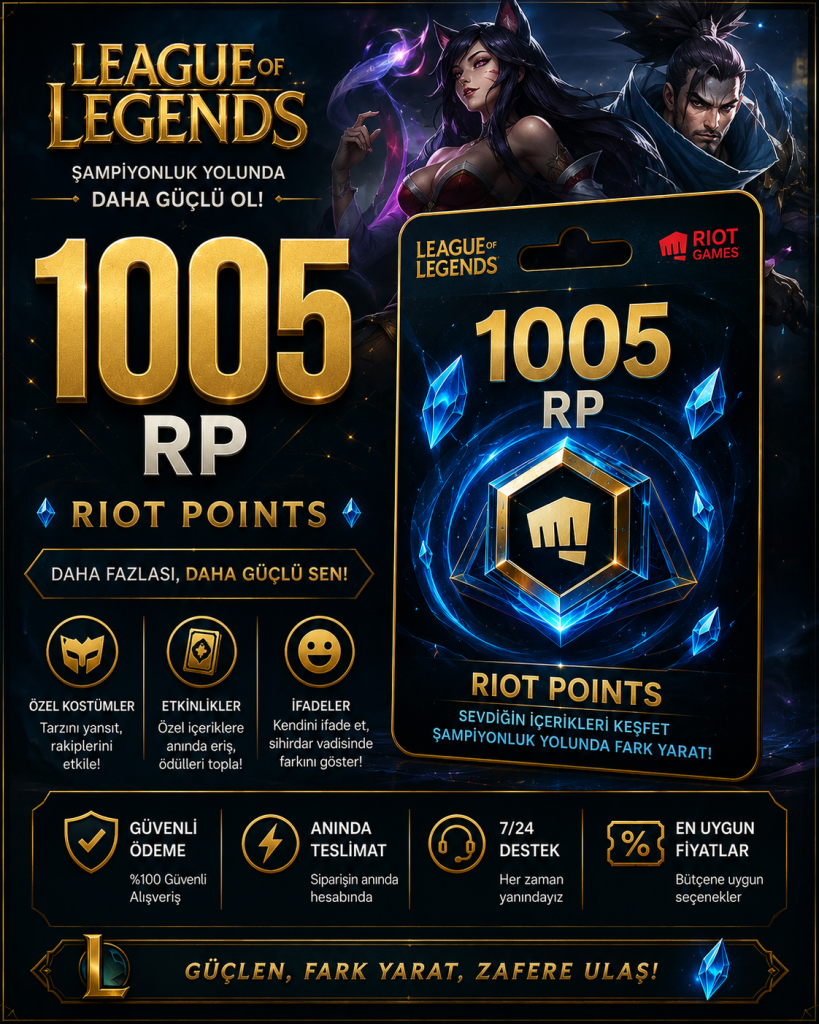 Riot Points 1005 RP