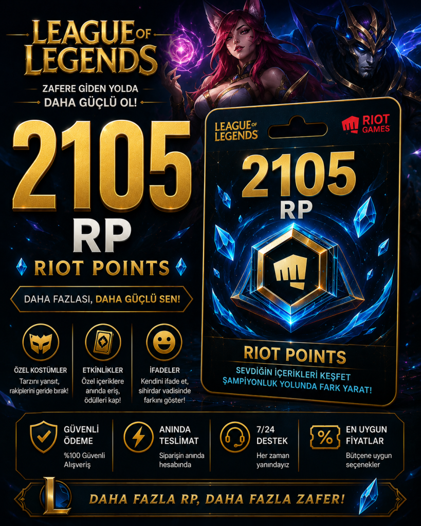 Riot Points 2105 RP
