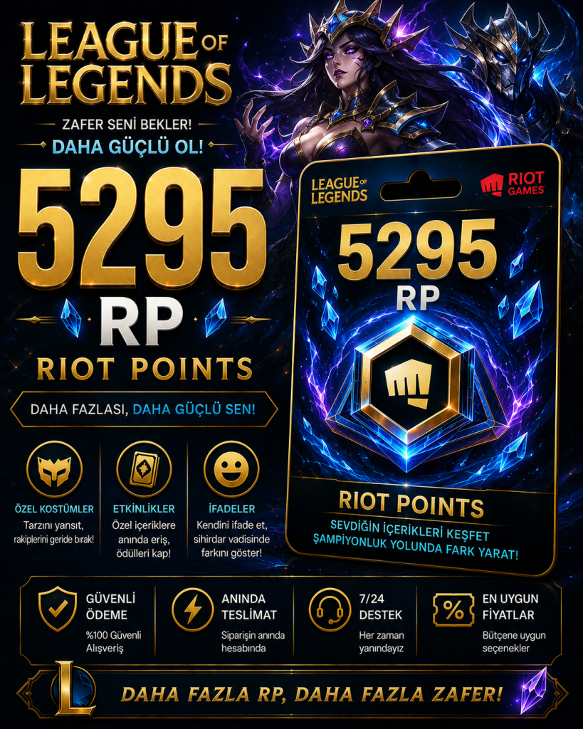 Riot Points 5295 RP