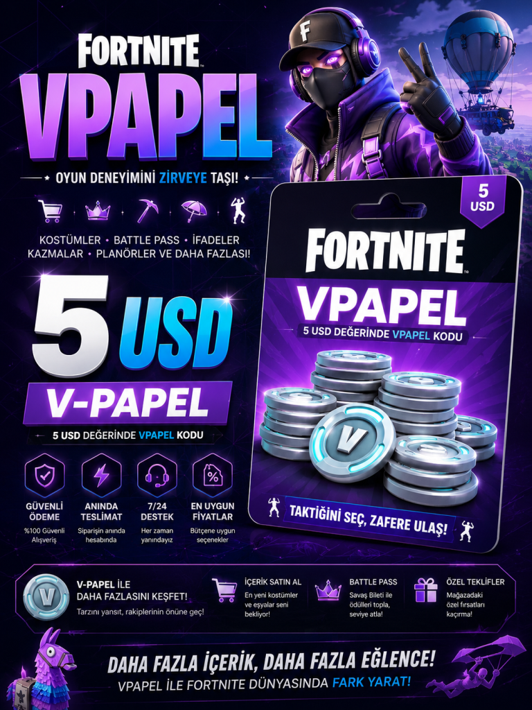 Fortnite Vpapel 5 USD