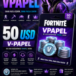 Fortnite Vpapel 50 USD