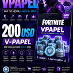 Fortnite Vpapel 200 USD