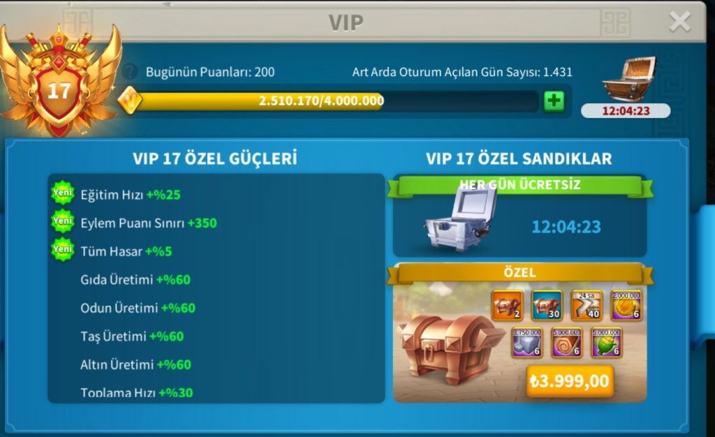 VİP17 // 4 KITA META KOMUTANLI GENÇ T5 HESAP (GÖÇE HAZIR)