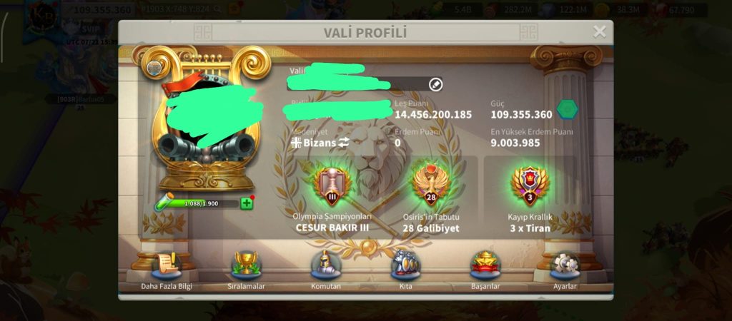KUSURSUZ SVİP ( AÇIK ALAN MAKİNESİ ) 7 KITA ALAN / HAZIR GÖÇ ! 19B RSS ! 2450 GÜN HIZ !