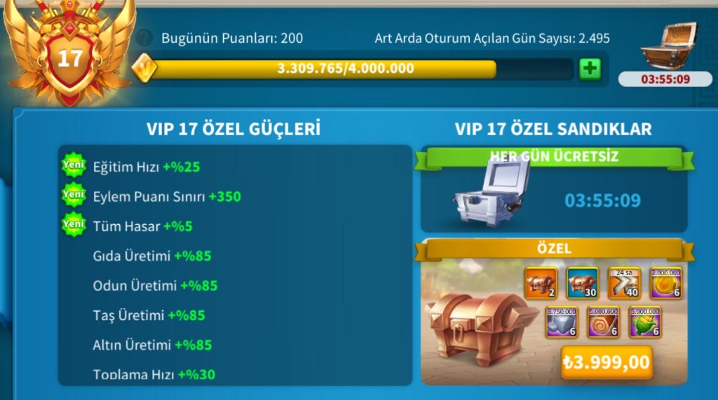 VİP 17 – 6.5B KP FIRSAT PİYASA ALTI FİYATINDA İLK GELEN ALIR
