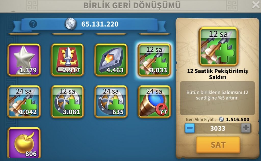SVİP HAZIR GÖÇ EDEBİLİR 8 KITA FULL SET HAYALET ÜRÜN !! ZAMANIN KUMLARI ZENİTH ! 1818 ALTIN KAFA ! 150B RSS STOKLU ! 2200 GÜN HIZ ! EFSANE !