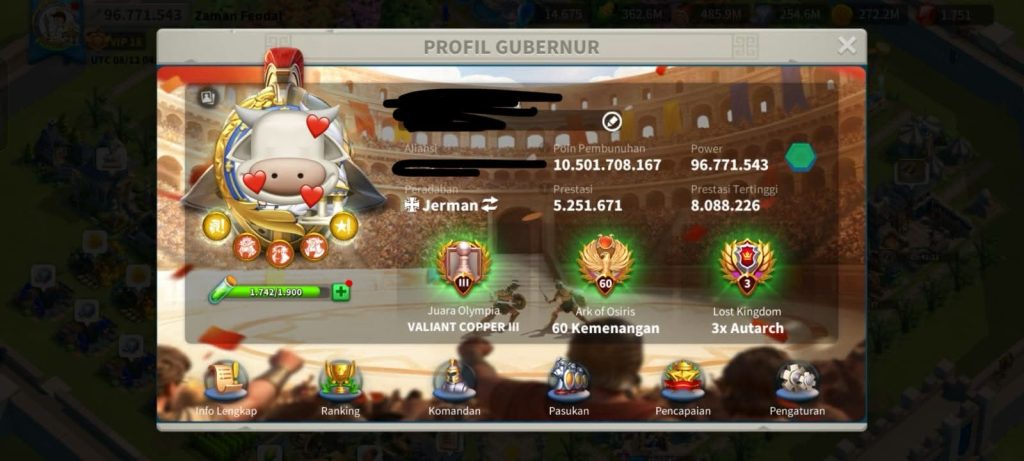 🔥 GÖÇE HAZIR | 100M GÜÇ | VIP 18 | META | 5 KITA | ALANLIK | 1.400+ GÜN HIZLANDIRMA | 41B RSS | 108 PASAPORT!