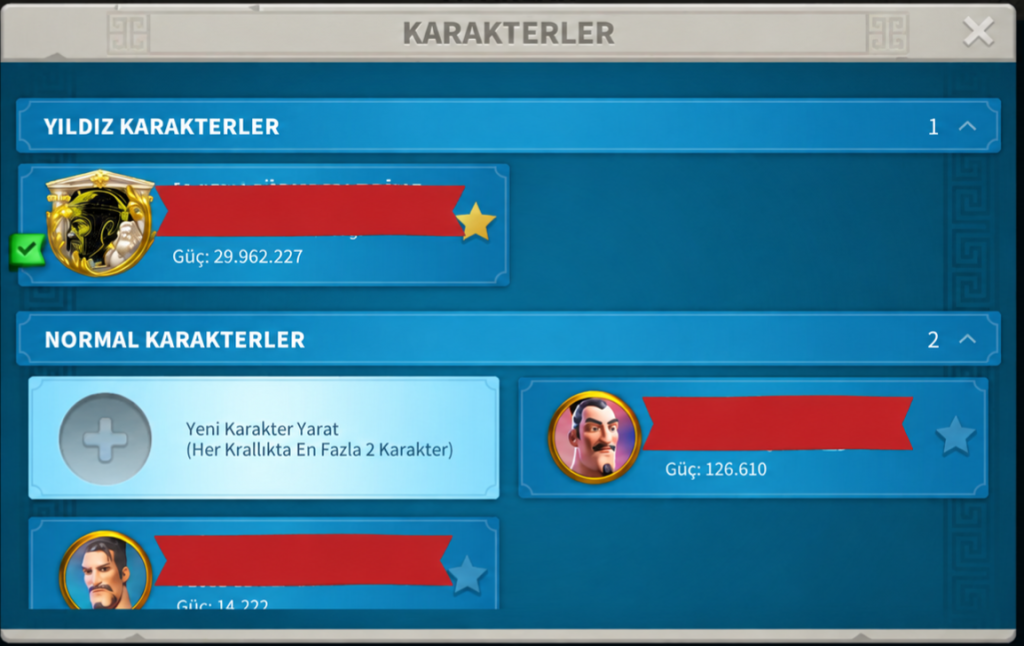 4 Farklı Gmail 6 ch24 1 ch25 farm hesabı