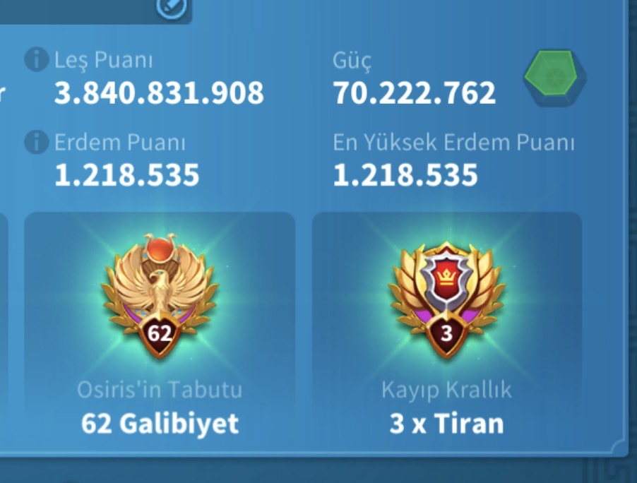 VİP17 — 4 KITA FULL SET HAZIR GÖÇ EDEBİLİR ÜRÜN ! +1400 GÜN HIZ !